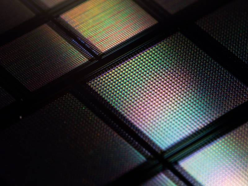 Neuromorphic chip (photo credit: MIT News)