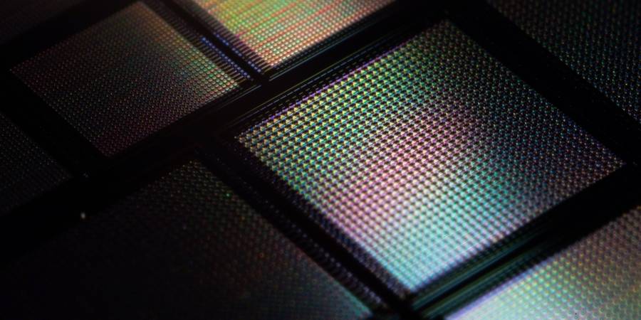 Neuromorphic chip (photo credit: MIT News)