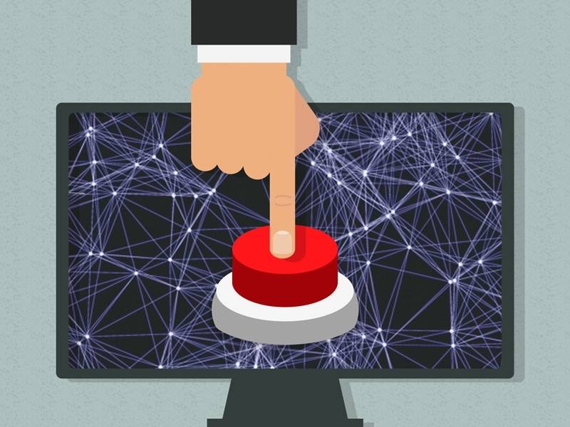 button and neural network, photo credit: Chelsea Turner, MIT