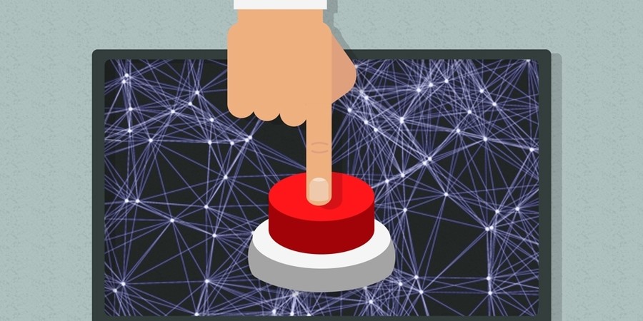 button and neural network, photo credit: Chelsea Turner, MIT