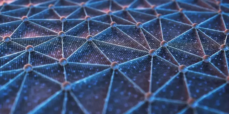 Artwork of nodes in a network image credit Kiyoshi Takahase Segundo/Alamy